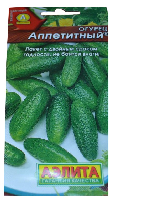 

Семена огурец Аэлита Аппетитный F1 00-00593633 1 уп.