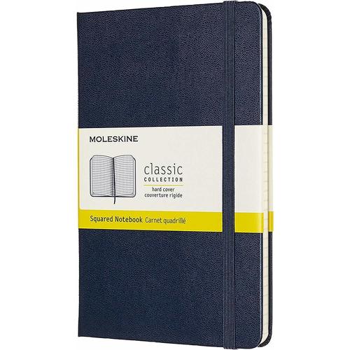 

Блокнот Classic Medium, 240 страниц, в клетку, 11,5 х 18 см, синий, Classic Medium 240 115 18