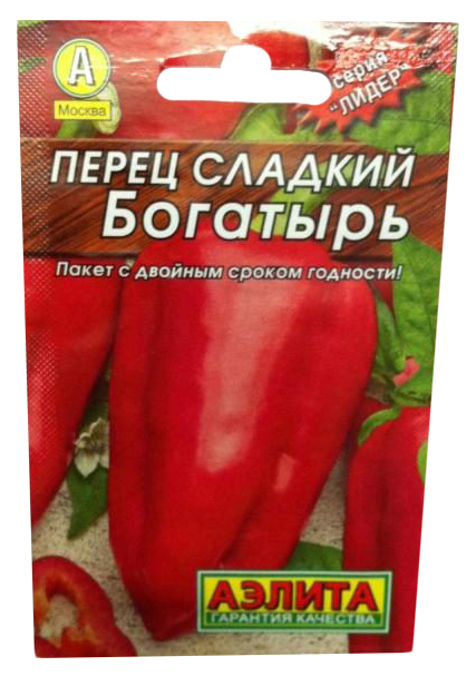 

Семена перец сладкий Аэлита Богатырь 00-00569005 1 уп.