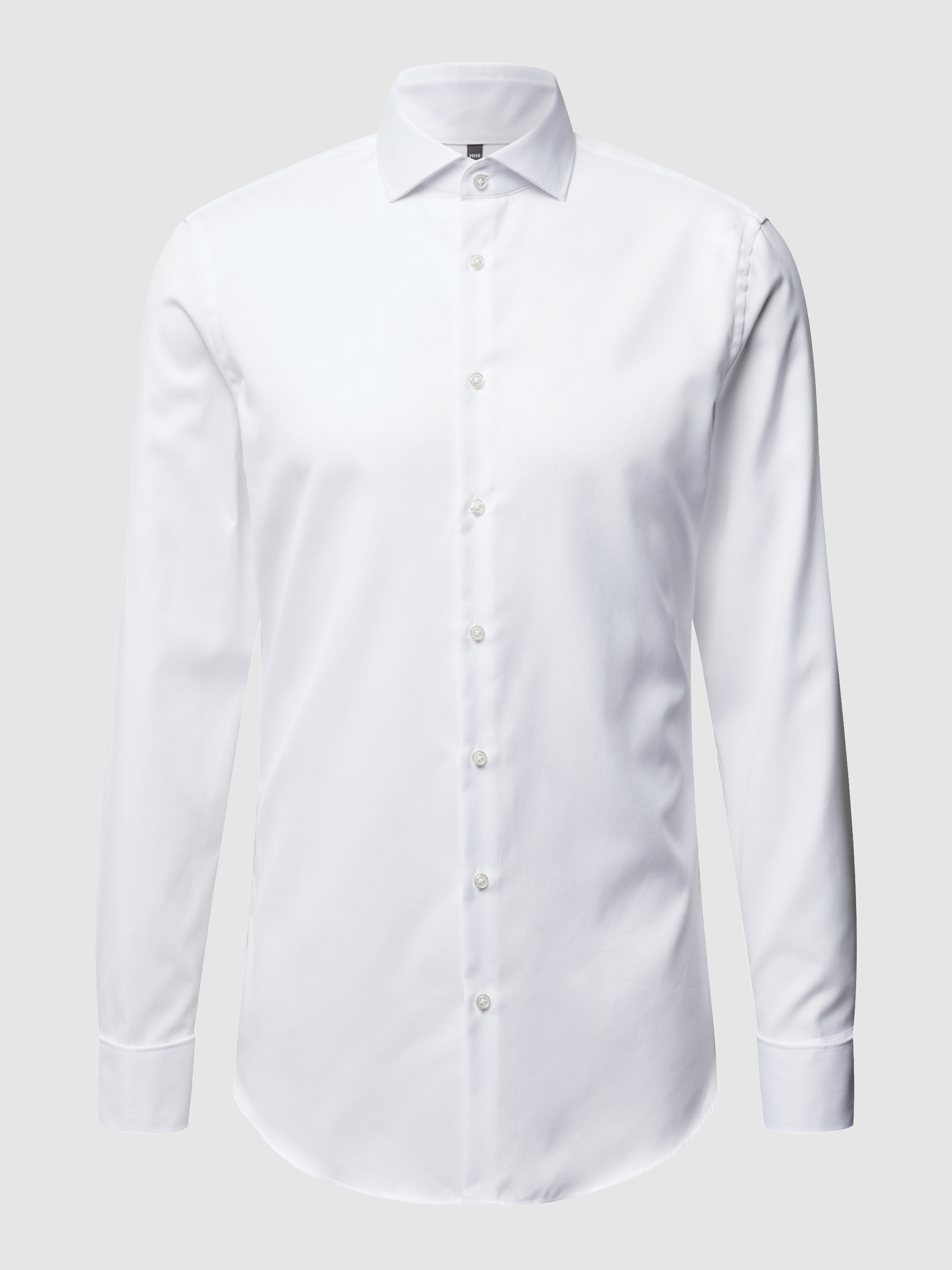 Рубашка мужская Jake*s 5581835 белая 35/36 (доставка из-за рубежа)