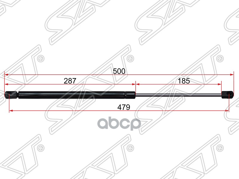 Амортизатор Багажника/капота Sat ST871701F100