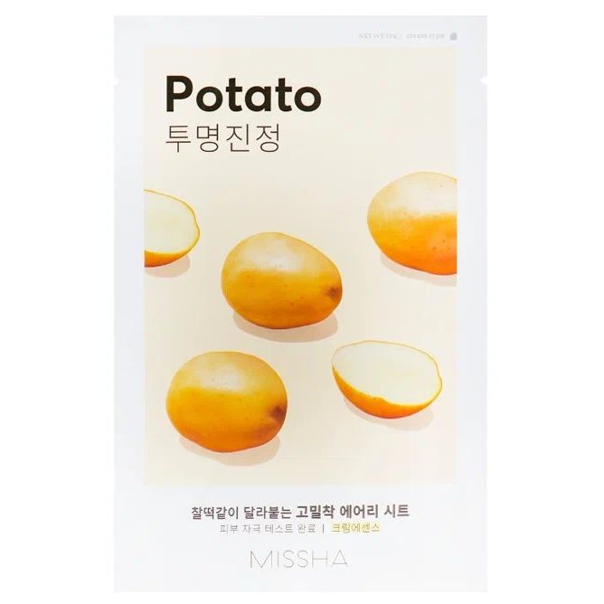 Маска Missha Airy Fit Potato, 19 г ташли курбанов избранное