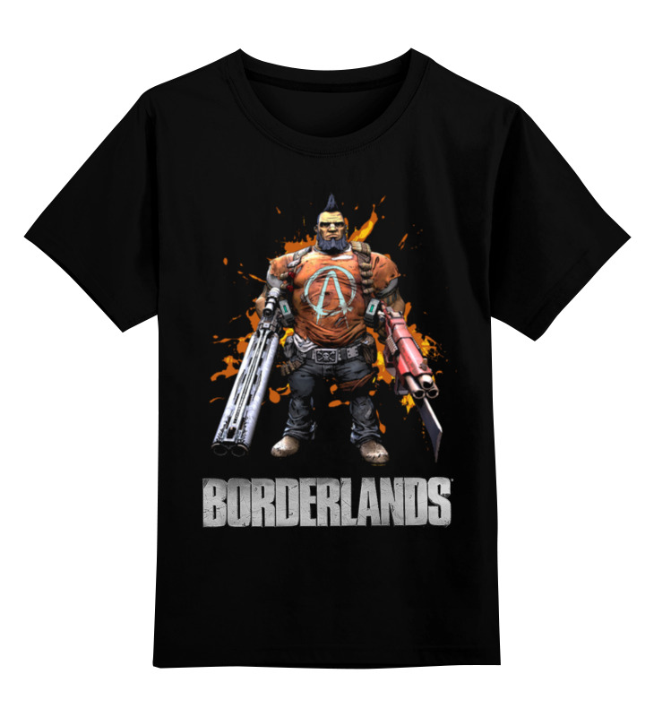 

Детская футболка Printio Borderlands цв.черный р.116, 0000003454234