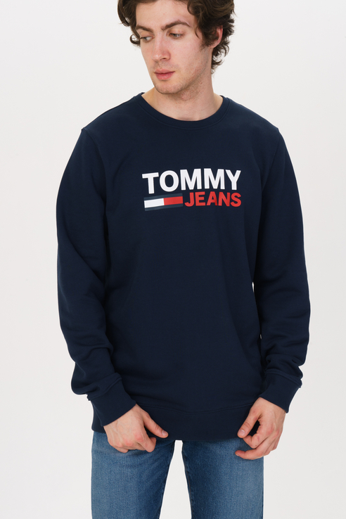 

Свитшот мужской Tommy Jeans DM0DM07930 синий S, DM0DM07930