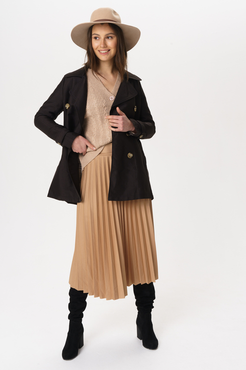 

Плащ женский KZELL 3185 черный S, 3185