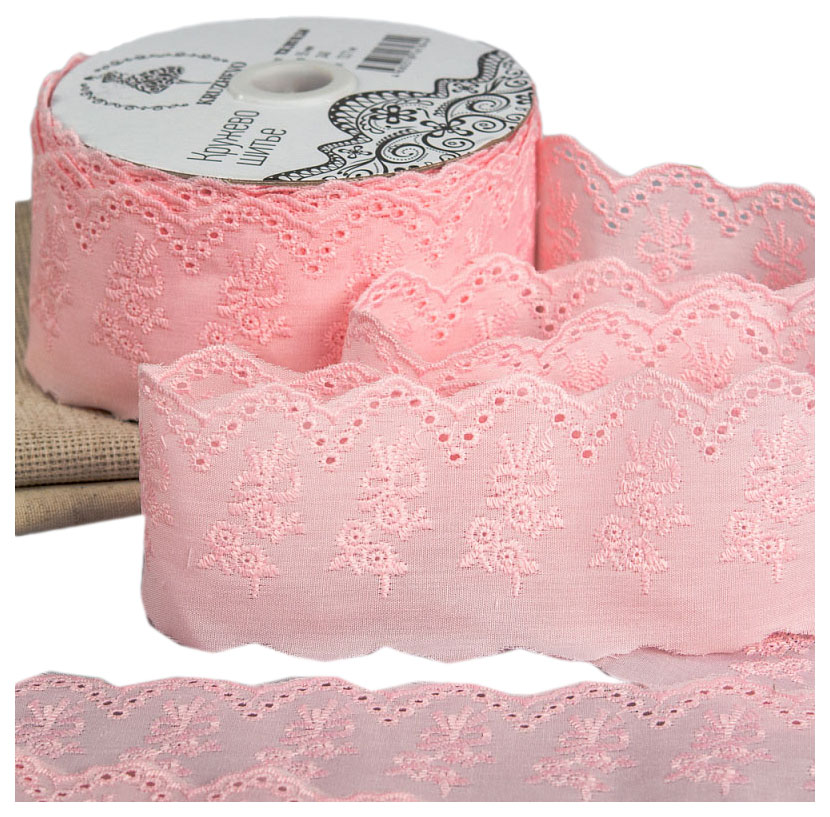 

Шитье, 55 мм x 13,71 м, цвет: 240 розовый, арт. ТСВ-20S10