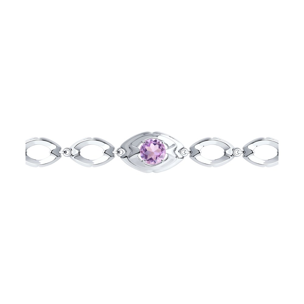 фото Браслет женский diamant 94-350-00680-2 р.17