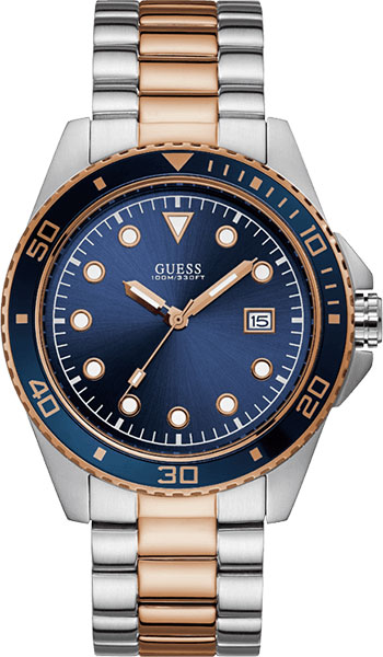 фото Наручные часы кварцевые мужские guess w1002