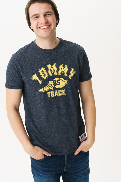 фото Футболка мужская dm0dm07016 tommy jeans синяя s