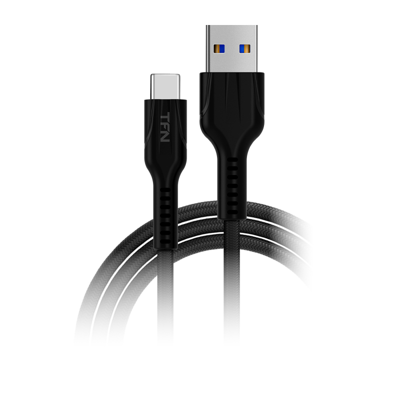 Кабель TFN Forza USB Type-C USB 3.0  1.0 m (черный)