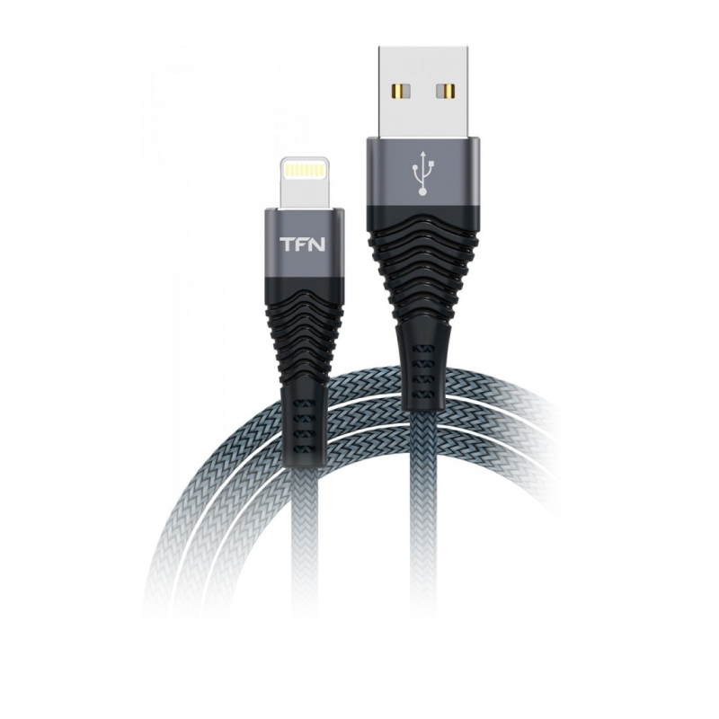 фото Кабель tfn forza microusb 1.0 m (серый)