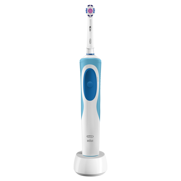 Зубная щетка электрическая Braun Oral-B Vitality 3D D12.513W White Blue электрическая зубная щетка d fresh df500 white
