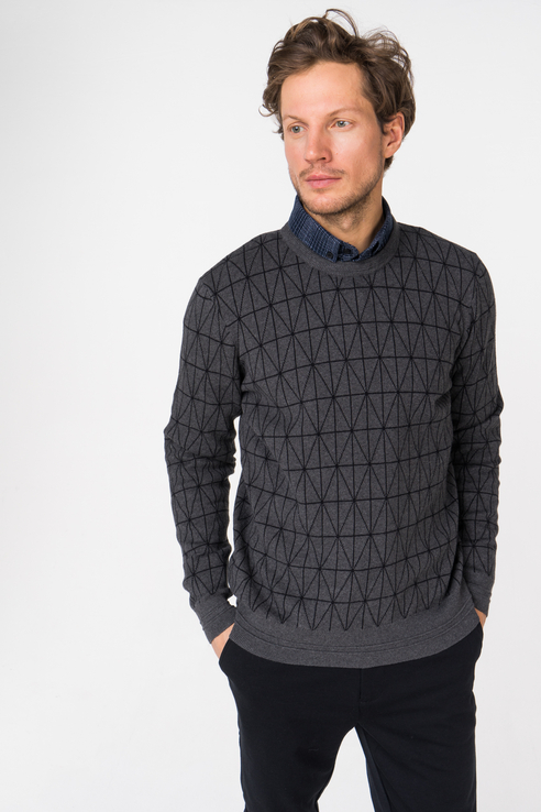 

Джемпер мужской 20502151 Casual friday серый S, 20502151
