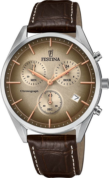фото Наручные часы кварцевые мужские festina f6860