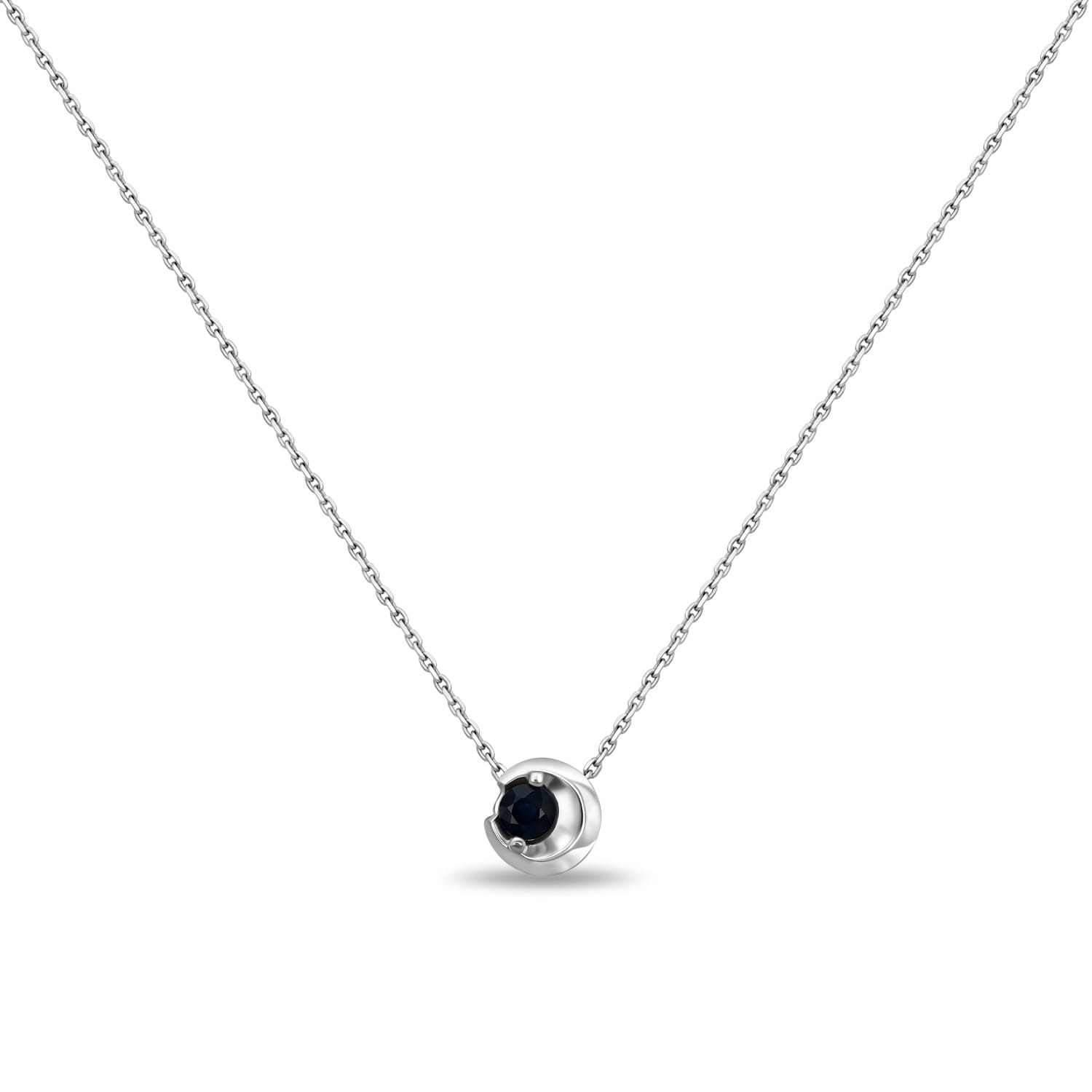 

Колье из белого золота с сапфиром 41 см MIUZ Diamonds N01-57507-SA, N01-57507-SA
