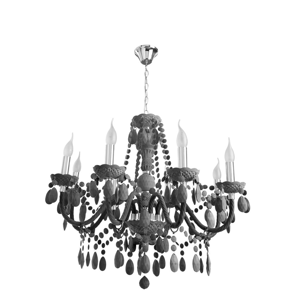 фото Люстра arte lamp morris a8889lm-8gy