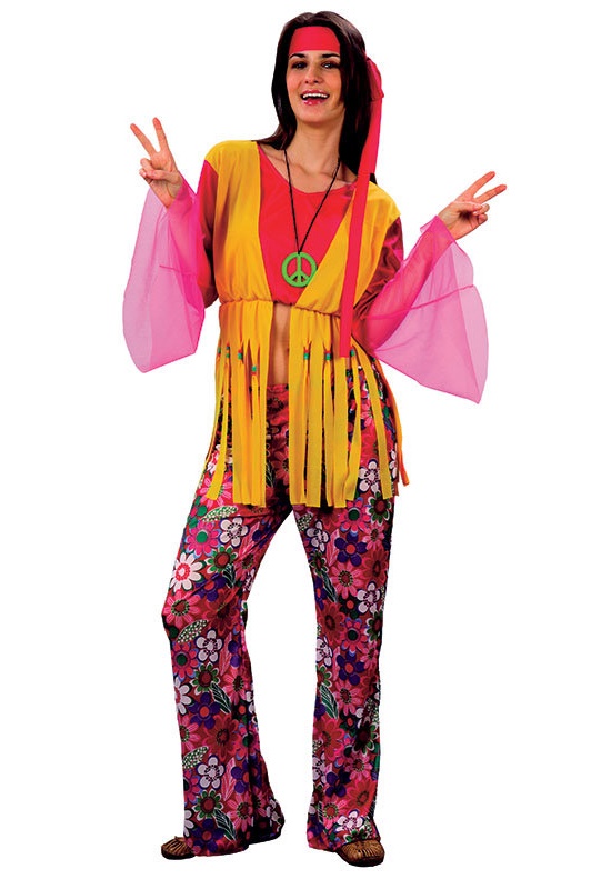 фото Карнавальный костюм bristol хиппи, цв. разноцветный р.170