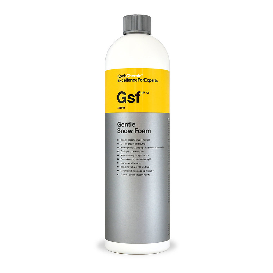 

Чистящая пена с нейтральным показателем PH Gentle Snow Foam (1л) Koch Chemie 383001