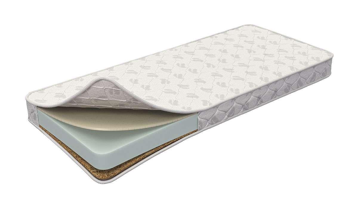 

Матрас Dimax Оптима ролл микс, 190х180х12 см, беспружинный, Оптима ролл микс