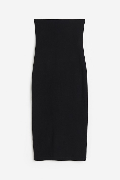 

Платье женское H&M 117764500 черное XL (доставка из-за рубежа), Черный, 117764500