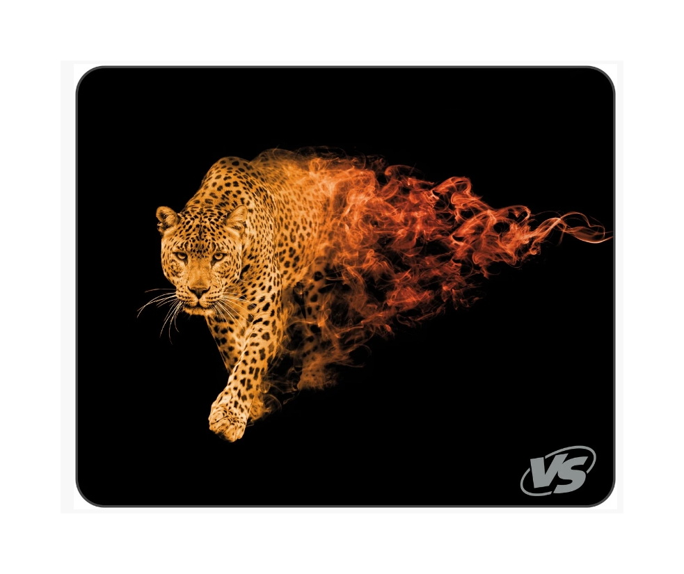 фото Коврик для мыши flames леопард vs