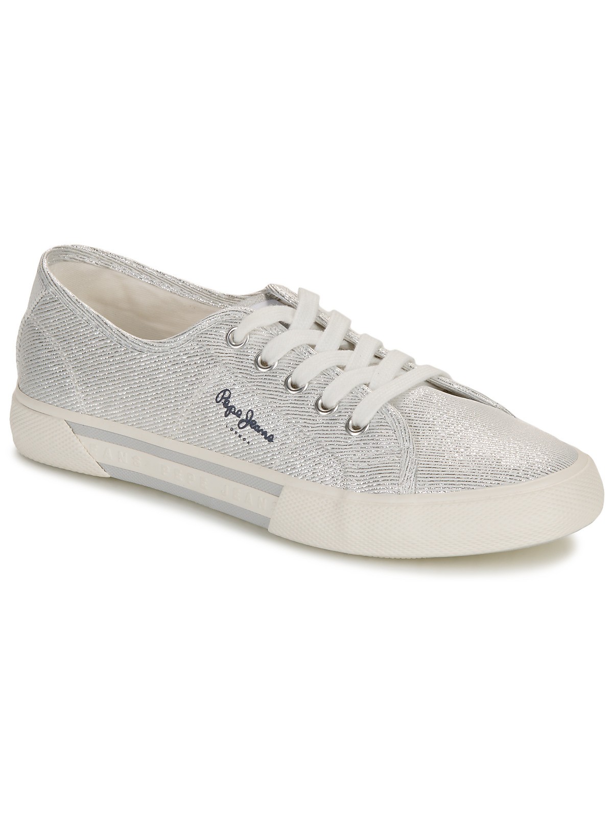 

Кеды женские Pepe Jeans 26838272 серебристые 41 EU, Серебристый, 26838272