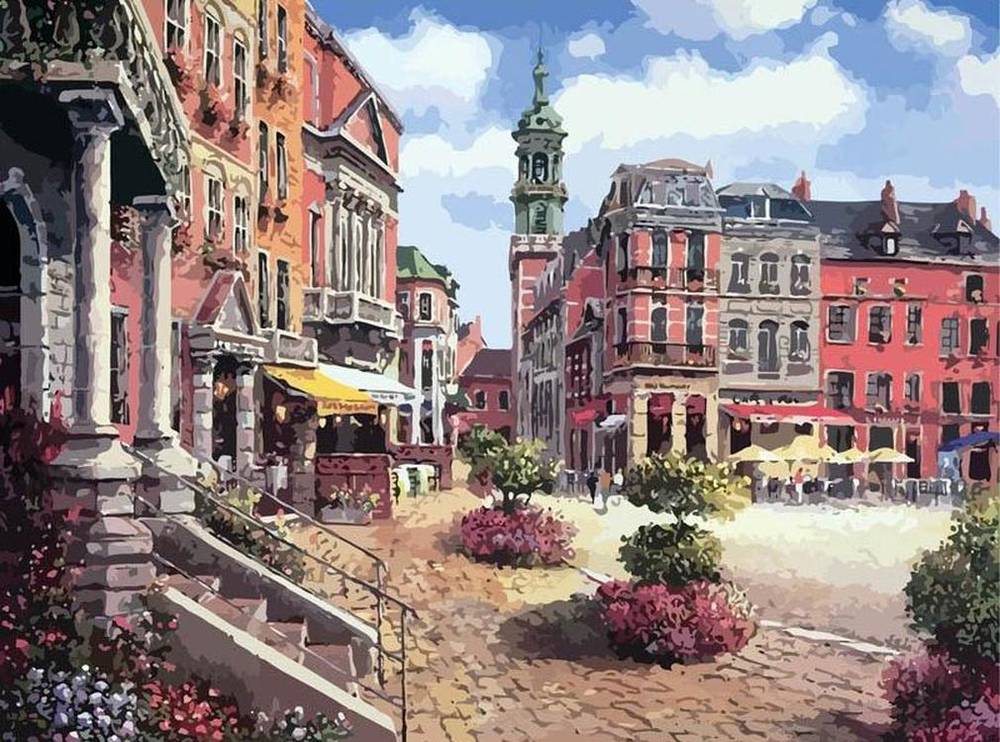 

Картина по номерам Белоснежка Шарлеруа. Бельгия, 40x50, Шарлеруа. Бельгия