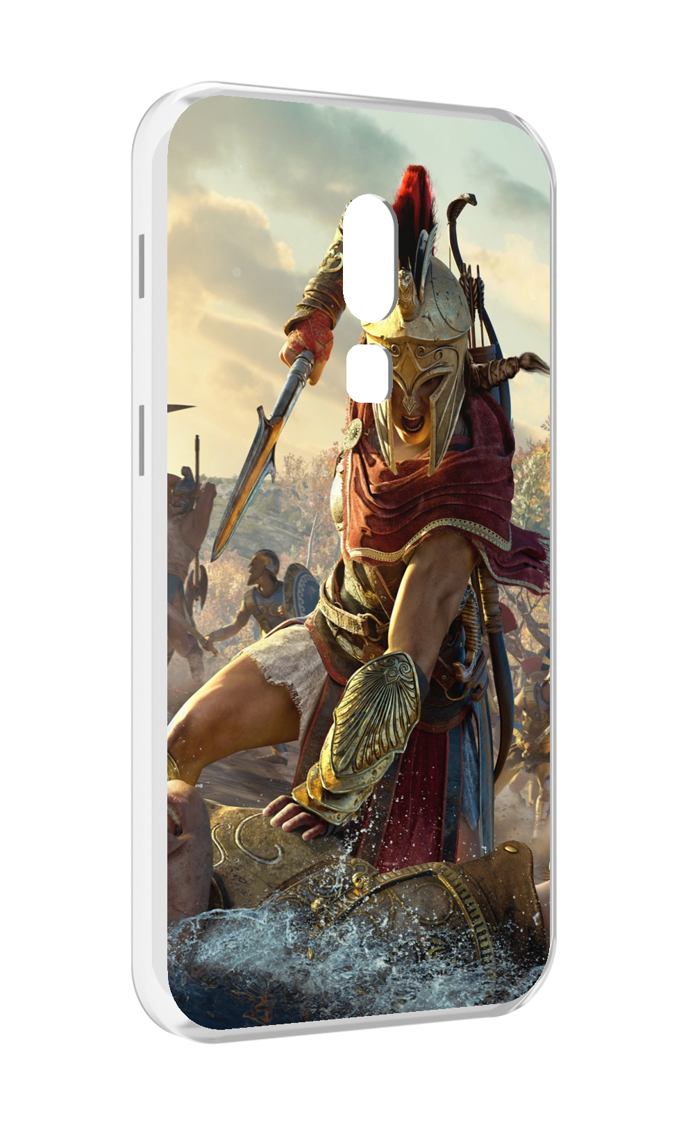 

Чехол MyPads Assassin's Creed Odyssey Kassandra мужской для Meizu V8, Прозрачный, Tocco