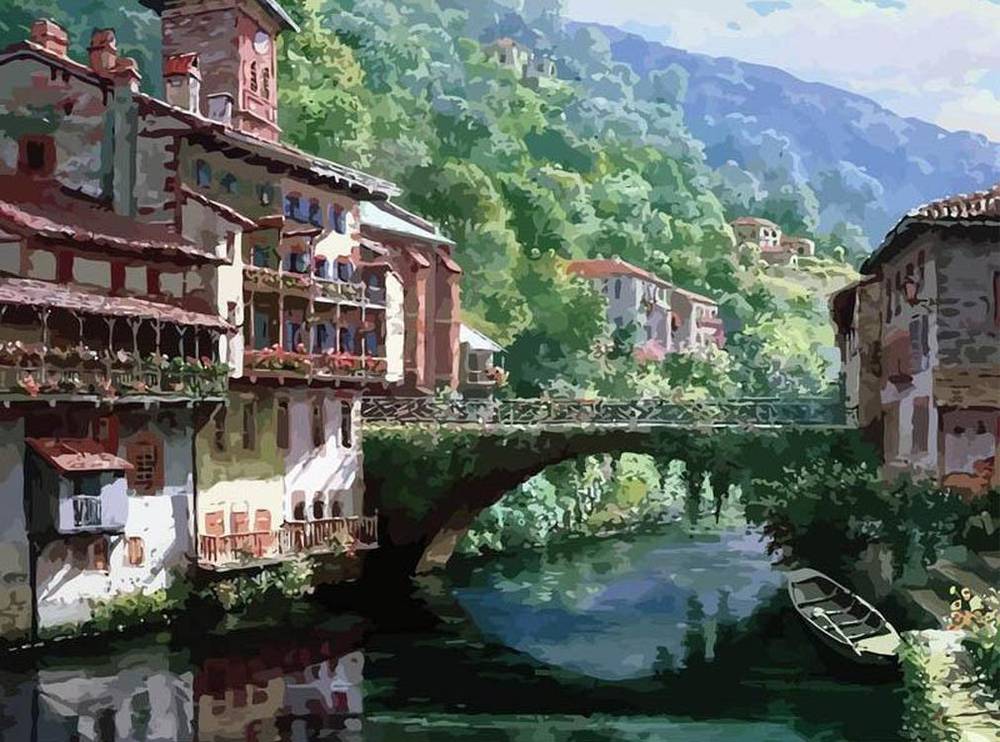 

Картина по номерам Белоснежка Анталия, 40x50, Анталия