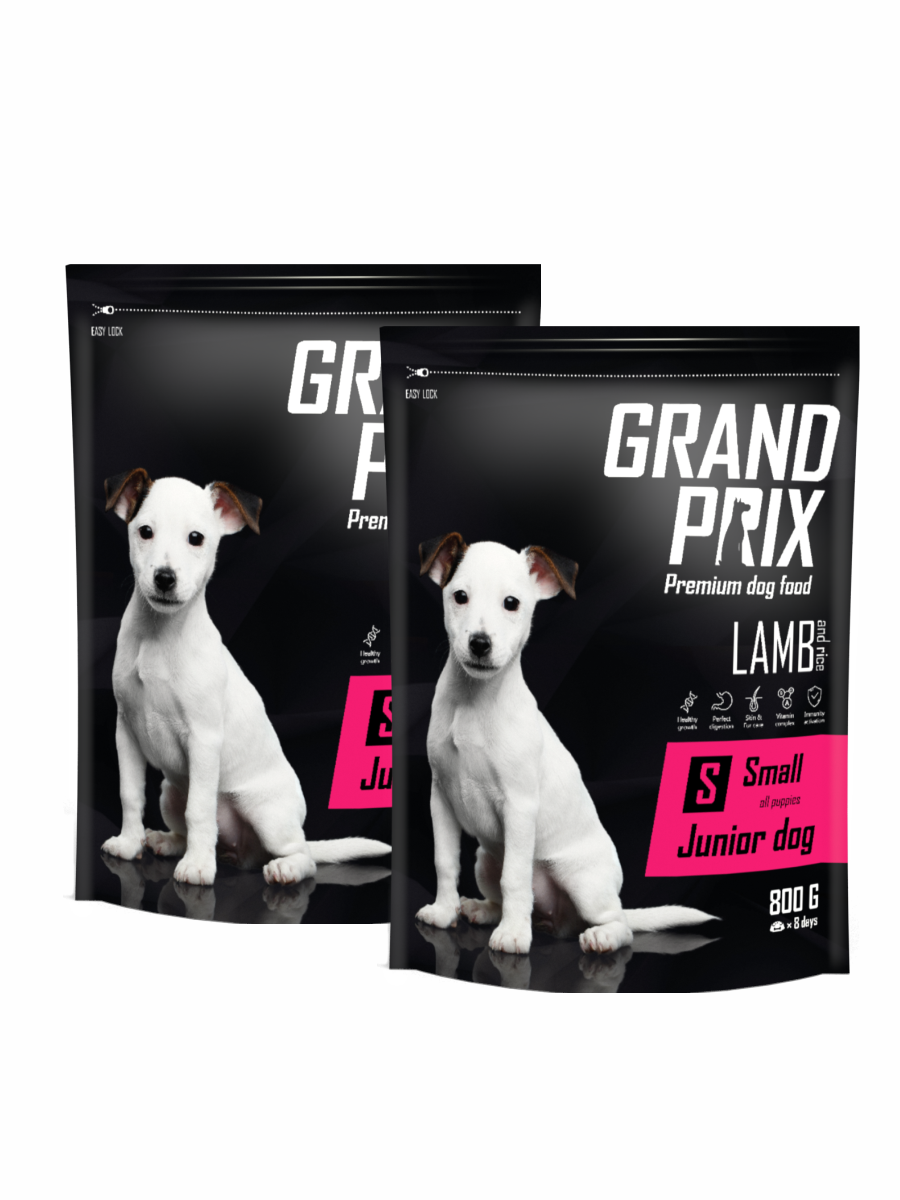 фото Сухой корм для собак grand prix, ягненок, 2шт, 0.8кг