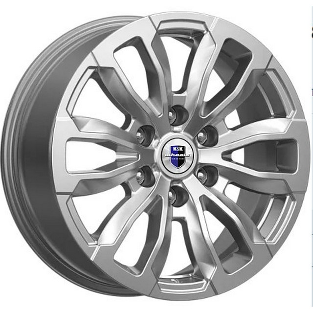 

R18 6X139,7 7,5J Et38 D67,1 K&K Меконг (Кс959) Дарк Платинум K&K арт. 78697, Меконг (КС959)