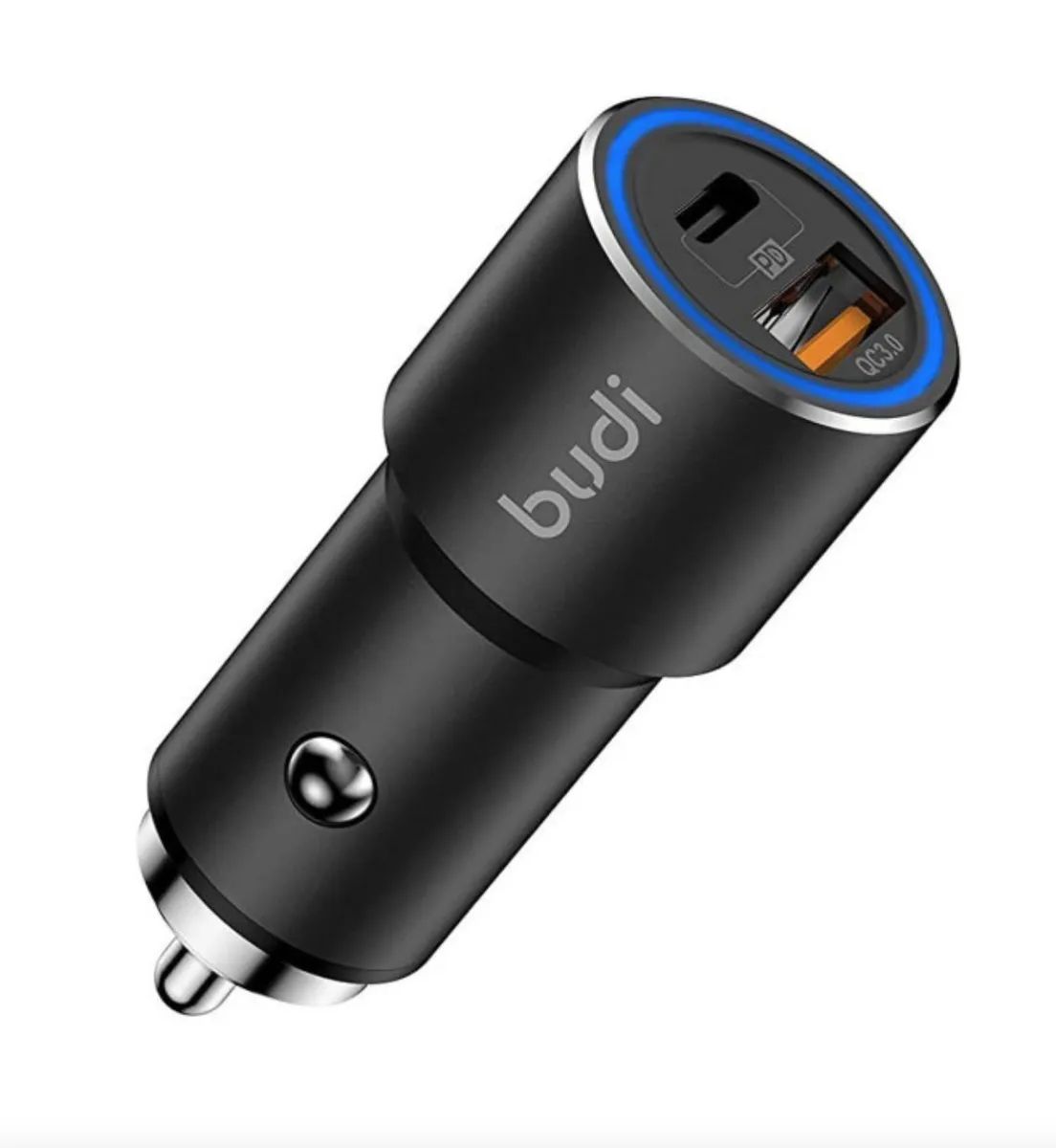 

Автомобильное зарядное устройство 20 Вт USB-C + USB A, PD 3.0, QC 3.0