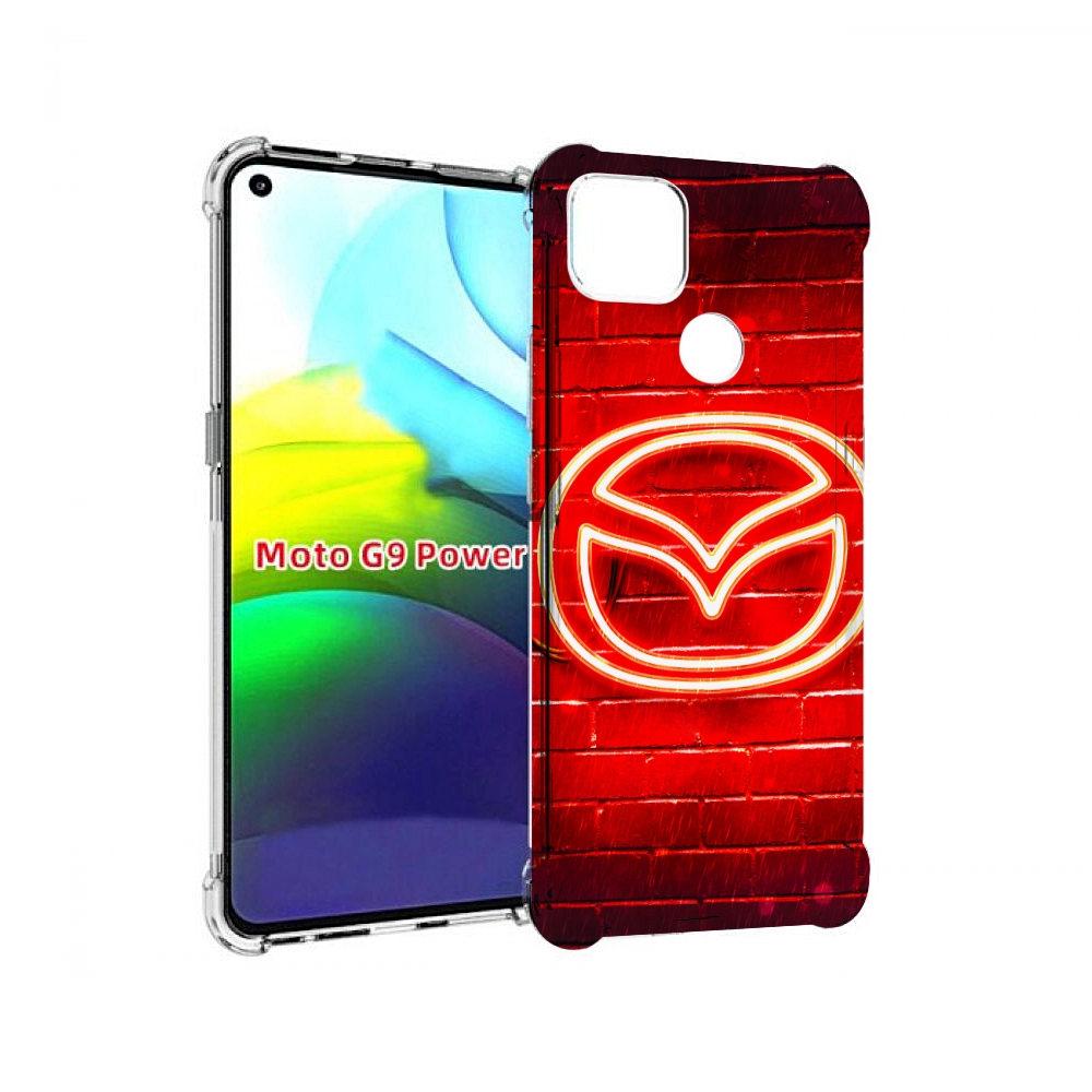 

Чехол MyPads Мазда для Motorola Moto G9 Power, Прозрачный, Tocco