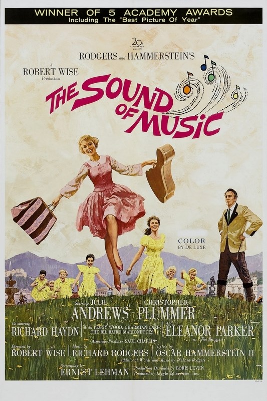 

Постер к фильму "Звуки музыки" (The Sound of Music) Оригинальный 50,8x76,2 см