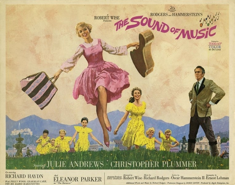 

Постер к фильму "Звуки музыки" (The Sound of Music) Оригинальный 55,9x71,1 см