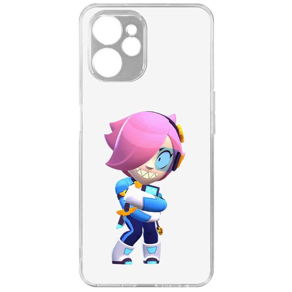 

Чехол-накладка Brawl Stars-Колетт Навигатор для Realme 10 5G, Прозрачный