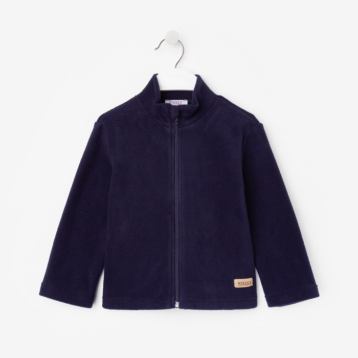 

Толстовка детская MINAKU Р00012641, синий, 98, Fleece Soft