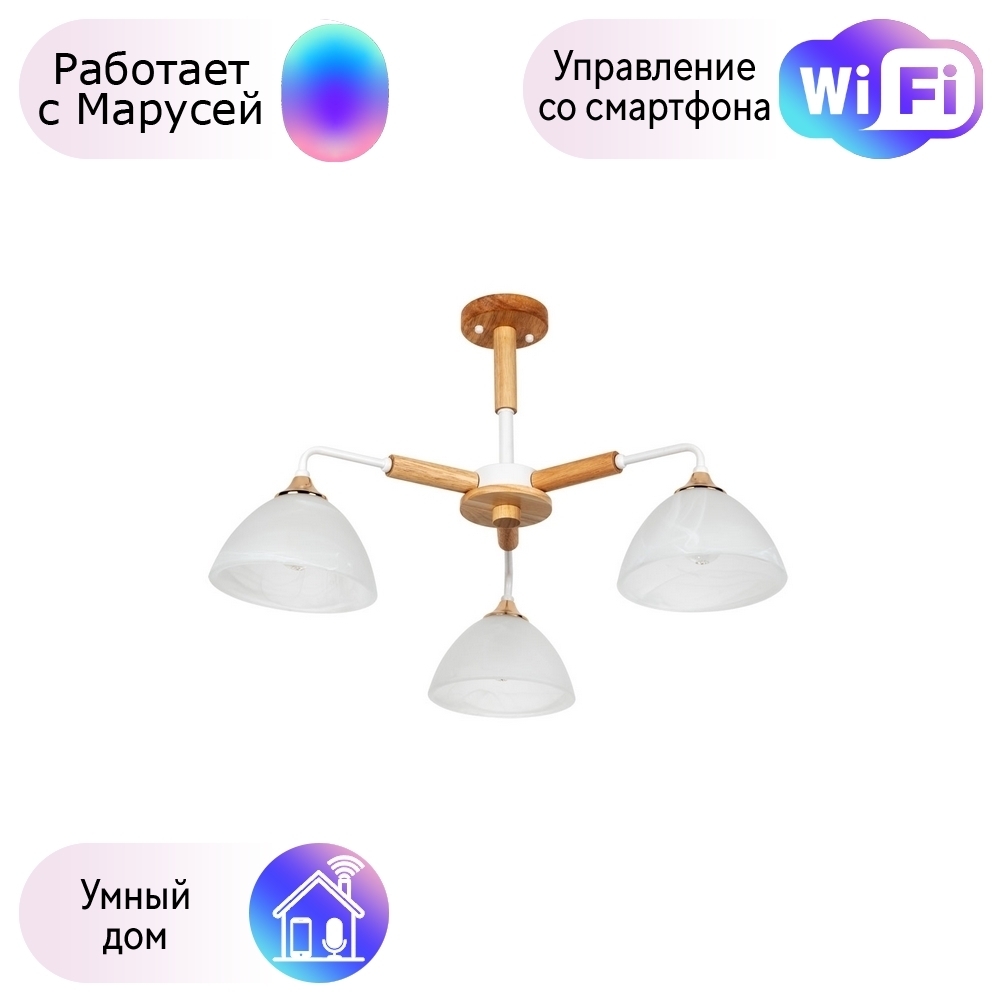 

Люстра на штанге с поддержкой Маруси, комплект от Lustrof №257638