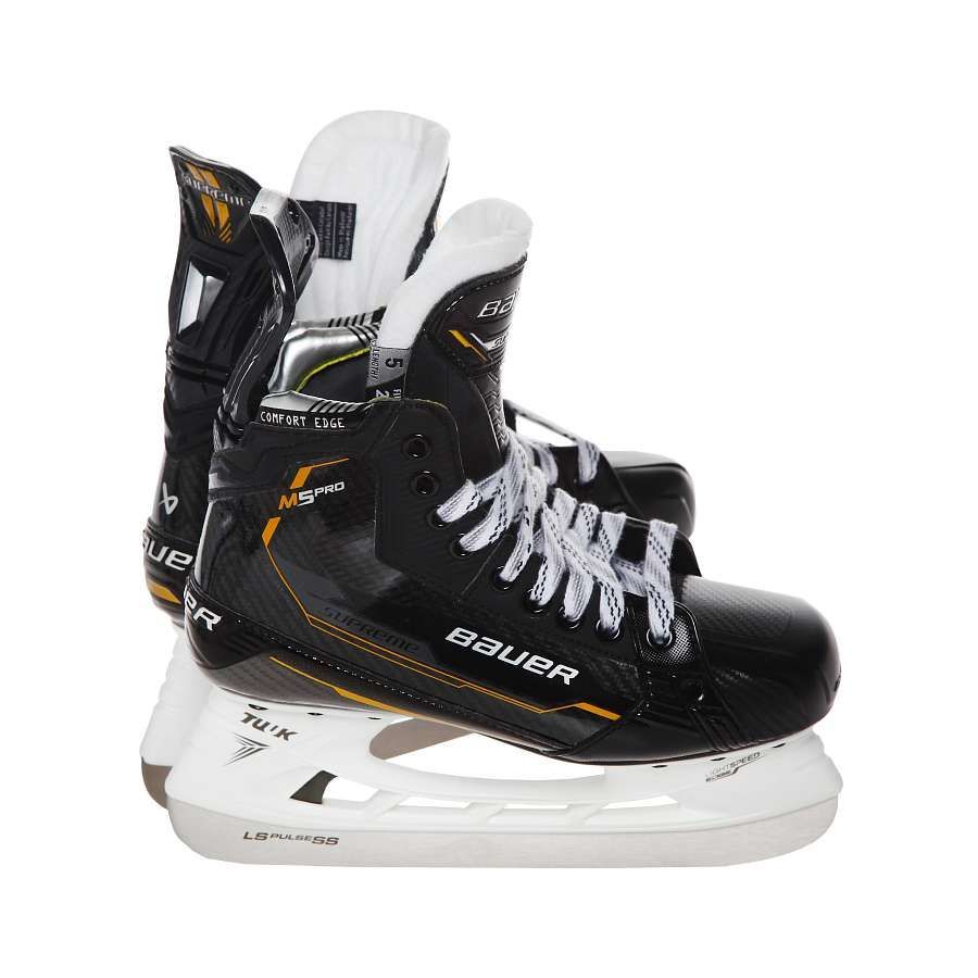 

Коньки хоккейные BAUER SUPREME S22 M5 PRO INT 5.0 FIT2 размер 37,5, Черный, SUPREME S22 M5 PRO INT