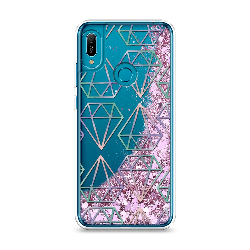 

Силиконовый чехол "Звездочки графика белая" на ZTE Red Magic 5S, Звездочки графика белая