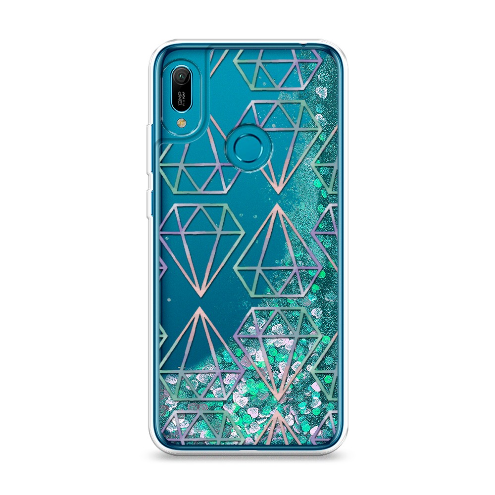 

Чехол Awog "Бриллианты голографика" на Huawei Y6 2019/Huawei Honor 8a/8a Pro/Y6s, 68695-1