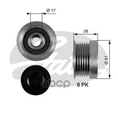 Обгонная Муфта Генератора Drivealign Oap7036 Gates OAP7036