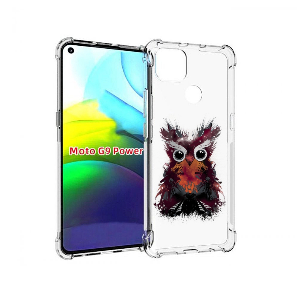 

Чехол MyPads Необычная сова для Motorola Moto G9 Power, Прозрачный, Tocco
