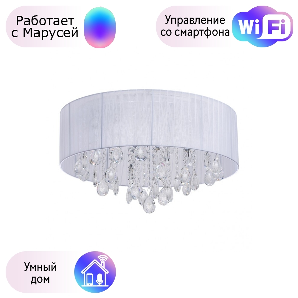 

Потолочная люстра MW-Light Жаклин с поддержкой Маруся 465015709-М