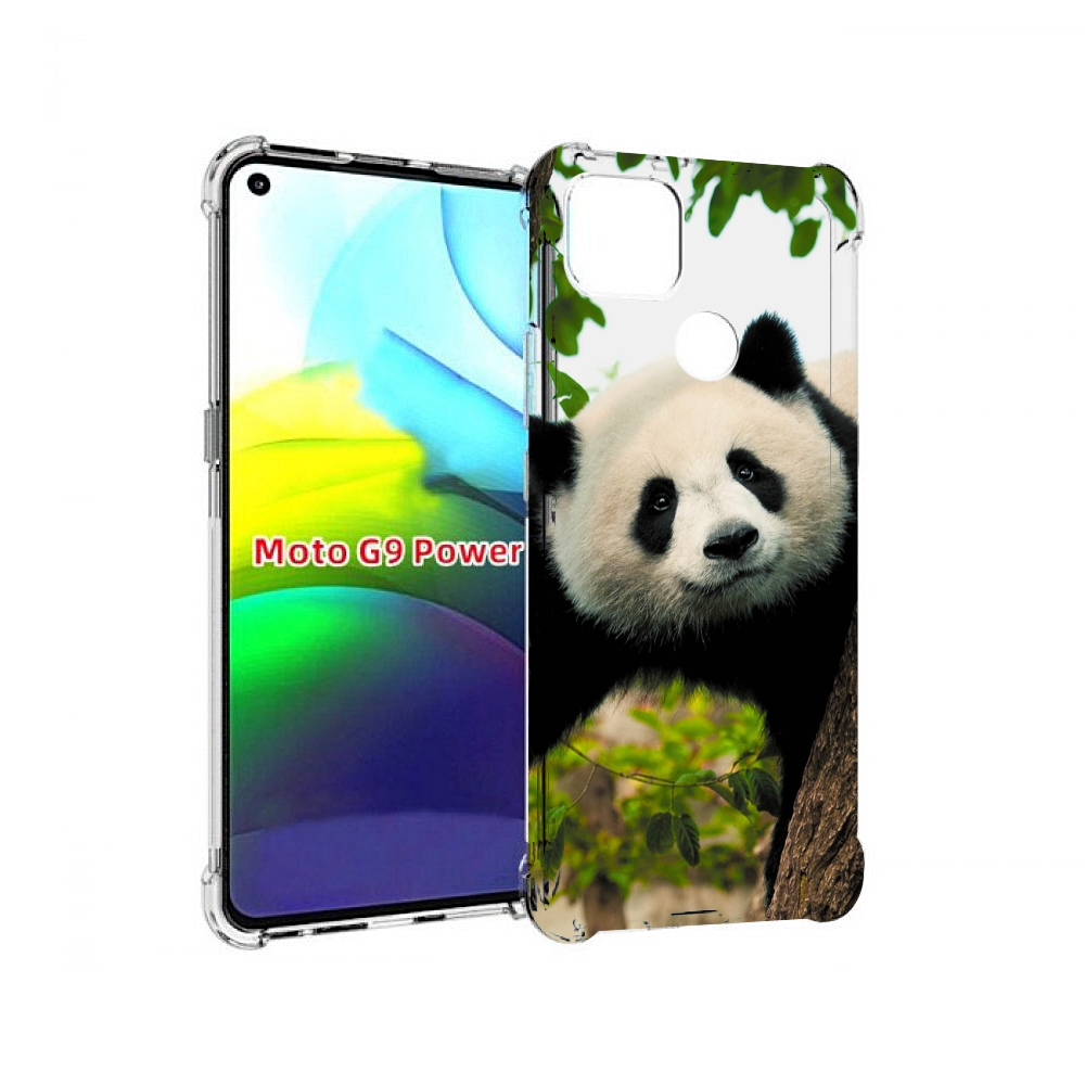 

Чехол MyPads Панда-на-дереве для Motorola Moto G9 Power, Прозрачный, Tocco