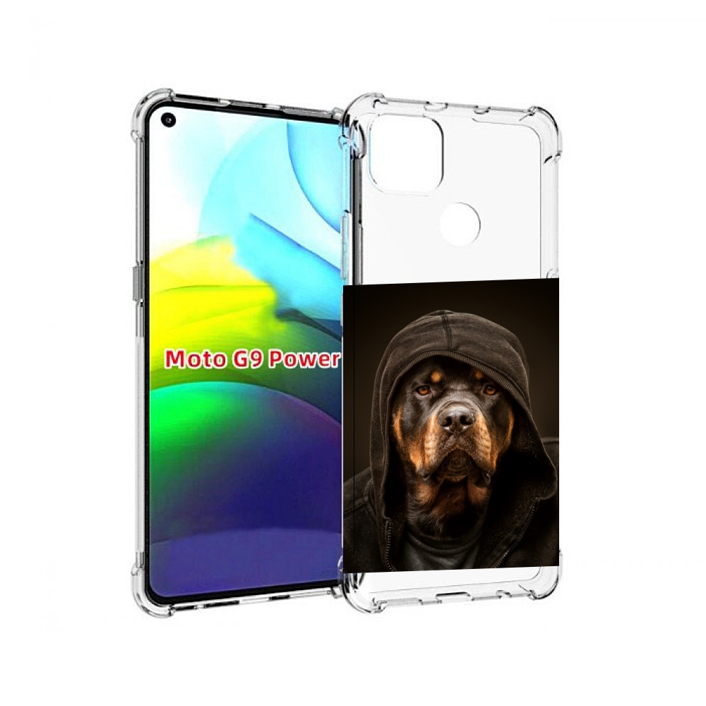 

Чехол MyPads Пес-барбос для Motorola Moto G9 Power, Прозрачный, Tocco