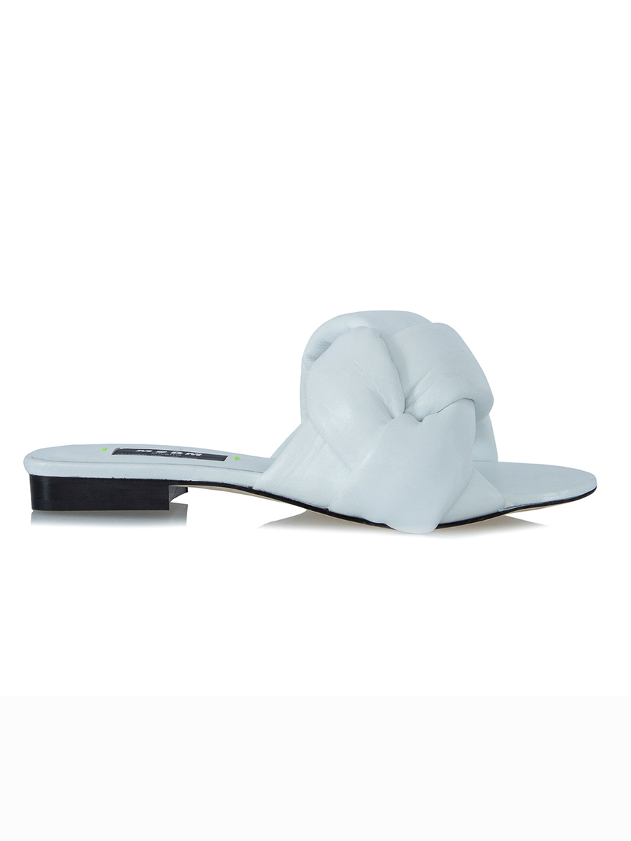 

Мюли женские MSGM 3241MDS243 белые 37 IT, Белый, 3241MDS243