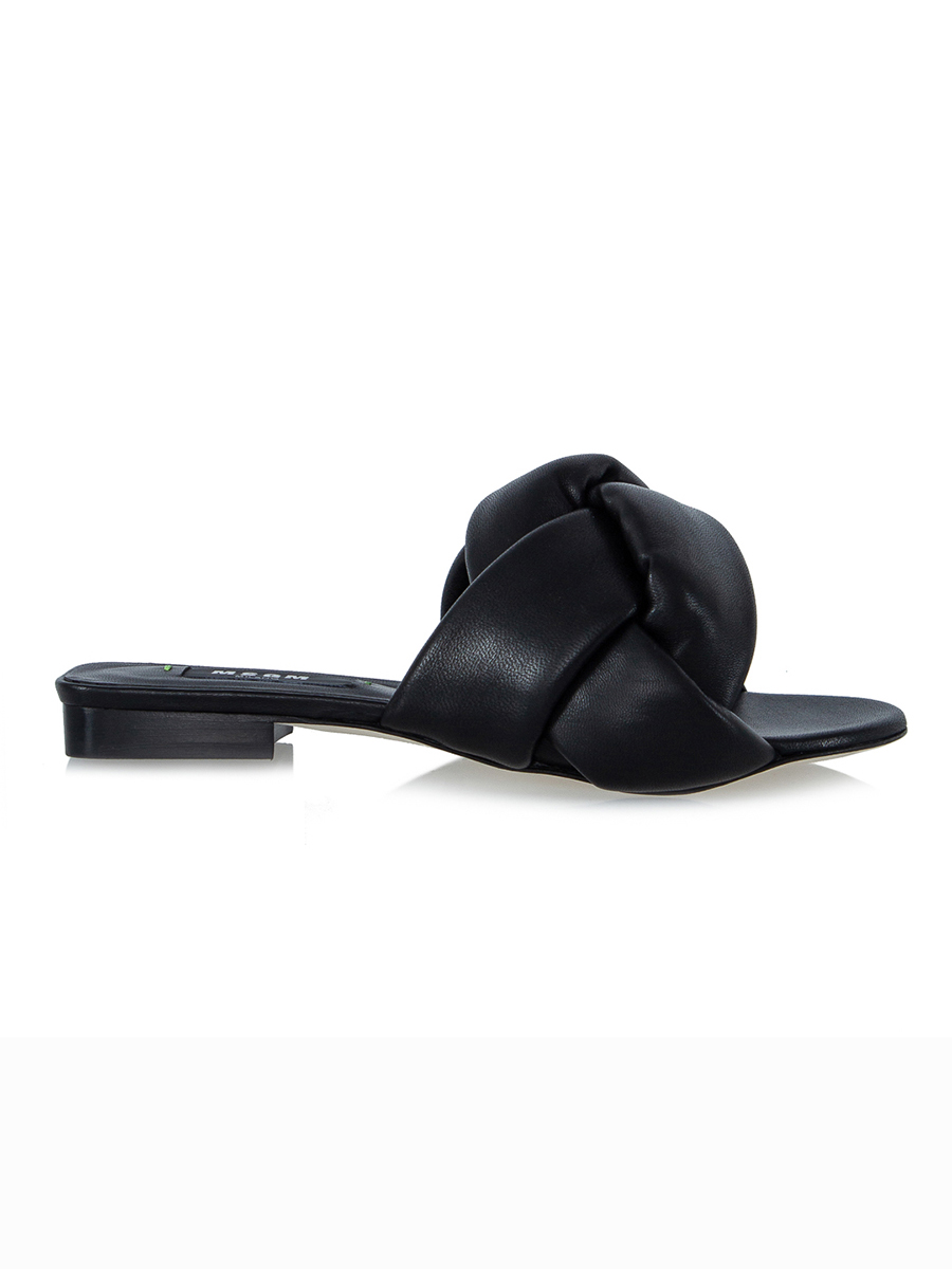 

Мюли женские MSGM 3241MDS243 черные 39 IT, Черный, 3241MDS243