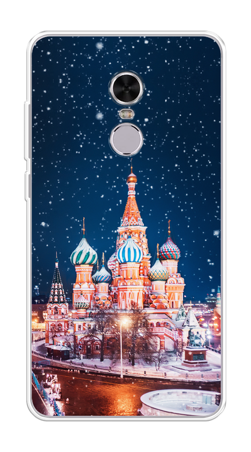 

Чехол на Xiaomi Redmi Note 4 "Москва 1", Коричневый;синий;белый, 31850-1