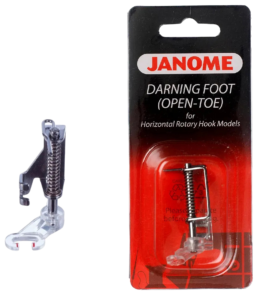 Лапка открытая для вышивки, квилтинга и стежки Janome открытая лапка для стежки и квилтинга micron